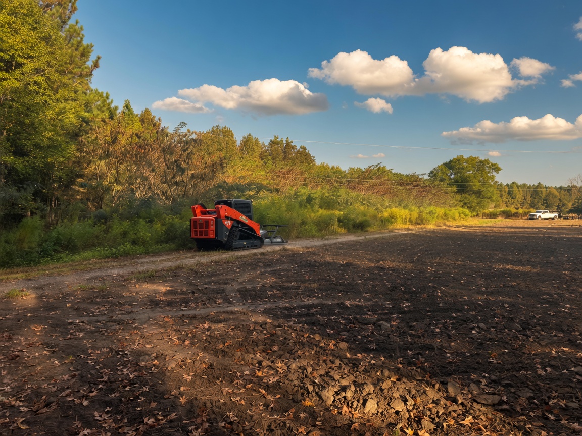 Local land clearing crew Cumberland County NC